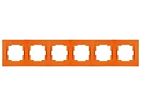 Рамка 6-ая горизонтальная оранжевая, RITA, MUTLUSAN