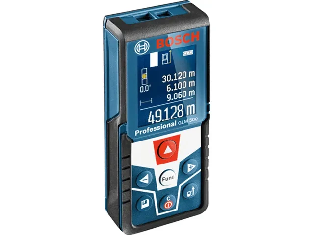 Дальномер лазерный BOSCH GLM 500 в кор. (0.05 - 50 м, +/- 2 мм/м, IP 54) - фото 1 - id-p200122180