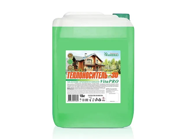 Теплоноситель Экотерм VitaPro (-30С) кан. 10 кг., EcoTherm - фото 1 - id-p199810016