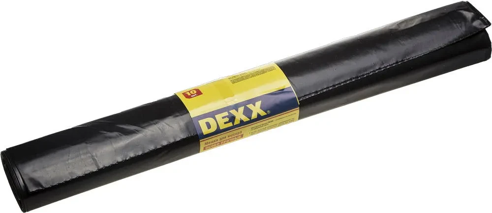 Мусорные мешки DEXX 180л, 10шт, особопрочные, чёрные - фото 1 - id-p205309079