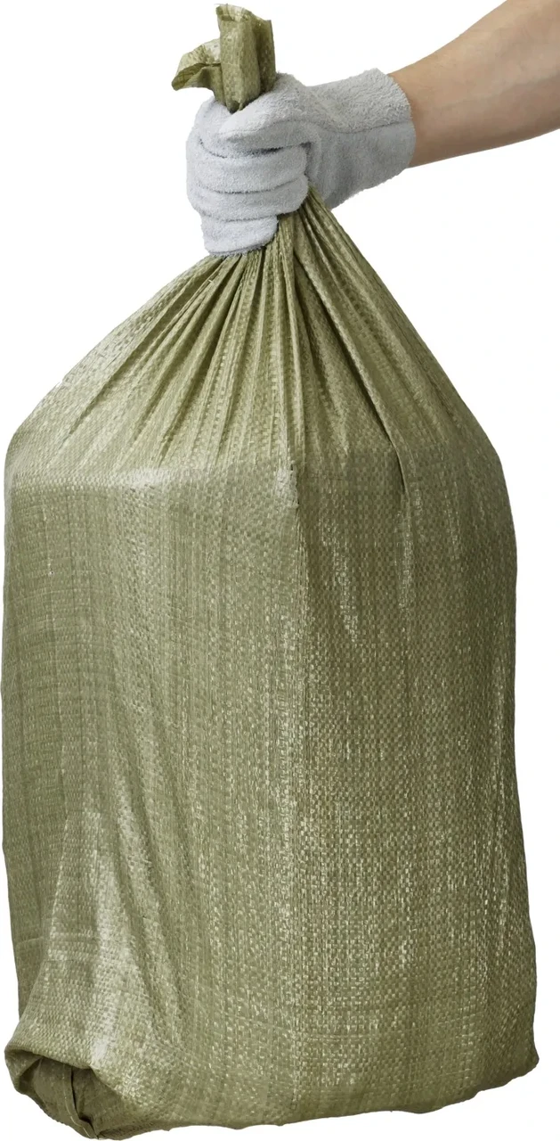 Строительные мусорные мешки STAYER 105х55см, 80л (40кг), 10шт, плетёные хозяйственные, зеленые, HEAVY DUTY - фото 1 - id-p205309080