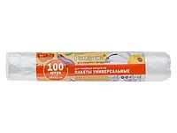 Пакеты для пищевых продуктов, 100 шт, "Стандарт", РОМАШКА (24х31 см/ 6 мкм)