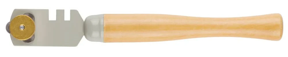 Стеклорез STAYER MASTER , деревянная ручка, 3 ролика - фото 1 - id-p205290687
