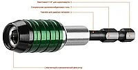 Адаптер KRAFTOOL PRO Impact Pro для бит, для ударных шуруповертов, хвостовик E 1/4 , торсионный, 60мм