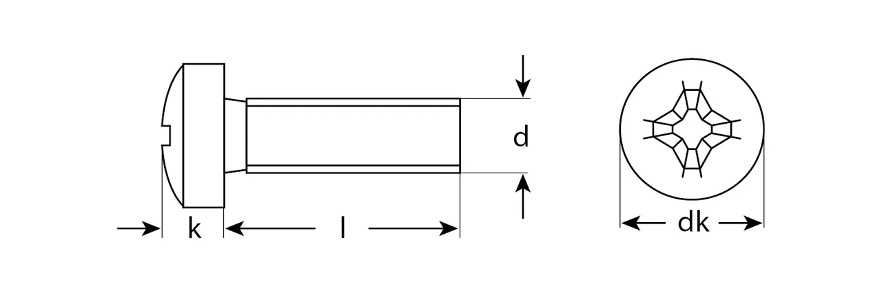 Винт DIN 7985, M6 x 30 мм, 5 кг, кл. пр. 4.8, оцинкованный, ЗУБР