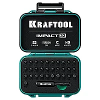 Набор ударных бит KRAFTOOL 32 шт IMPACT-32