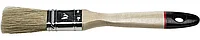 Кисть плоская STAYER UNIVERSAL-EURO , светлая натуральная щетина, деревянная ручка, 25мм