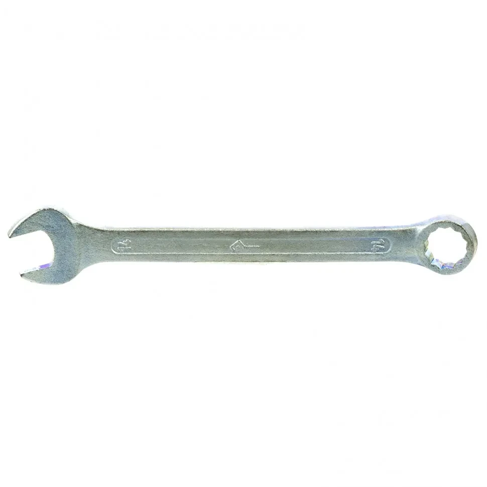 Ключ комбинированный, 14 мм, оцинкованный (КЗСМИ) Россия - фото 1 - id-p197451821