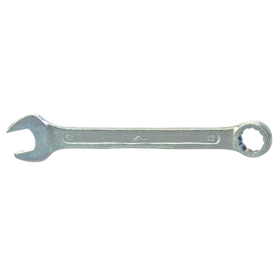 Ключ комбинированный, 17 мм, оцинкованный (КЗСМИ) Россия - фото 1 - id-p197451822