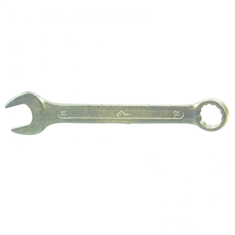 Ключ комбинированный, 24 мм, оцинкованный (КЗСМИ) Россия - фото 1 - id-p197451826