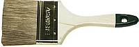 Кисть плоская STAYER LASUR-STANDARD , смешанная (натуральная и искусственная) щетина, деревянная ручка, 100мм