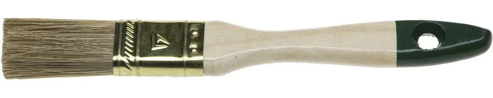 Кисть плоская STAYER LASUR-STANDARD , смешанная (натуральная и искусственная) щетина, деревянная ручка, 25мм - фото 1 - id-p205291339