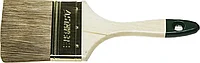 Кисть плоская STAYER LASUR-STANDARD , смешанная (натуральная и искусственная) щетина, деревянная ручка, 63мм