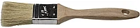 Кисть плоская STAYER UNIVERSAL-LUX , светлая натуральная щетина, деревянная ручка, 25мм