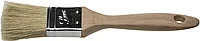 Кисть плоская STAYER UNIVERSAL-LUX , светлая натуральная щетина, деревянная ручка, 38мм