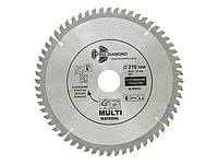 Диск пильный 160х20/30/32 мм 48 зуб. универсальный Multi Material (Trio-Diamond)