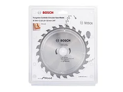 Диск пильный 200х32 мм 24 зуб. по дереву ECO WOOD BOSCH ( твердоспл. зуб)