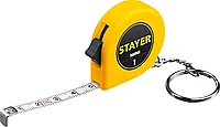 STAYER MINI 1м / 6мм рулетка-брелок