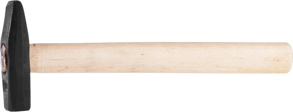 СИБИН 400 г молоток слесарный с деревянной рукояткой - фото 1 - id-p205295834