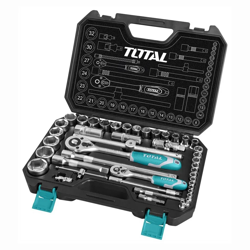 Набор инструментов TOTAL THT421441 (44 предметов) - фото 1 - id-p205296677