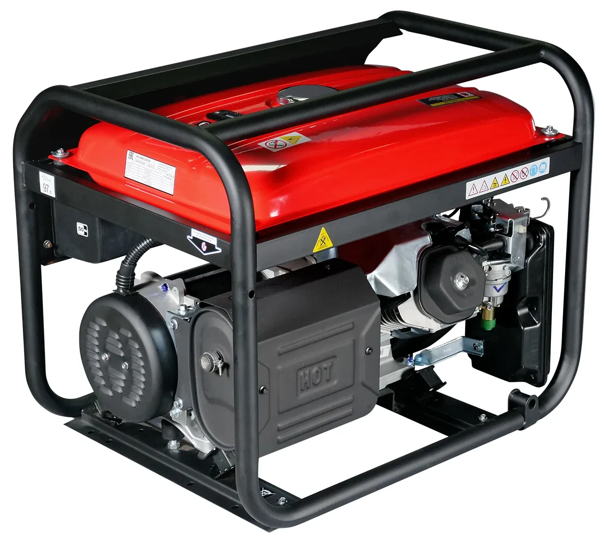 Генератор бензиновый FUBAG BS 6600 DA ES с электростартером и коннектором автоматики - фото 1 - id-p205312400