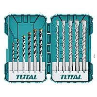 Набор сверл по бетону и буров SDS-plus TOTAL TACSDL31101 (11 шт)