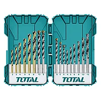 Набор сверл по металлу, бетону и дереву TOTAL TACSDL11601 (16 шт)