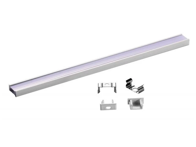 Профиль для светодиодной ленты  PAL 1507 (комплект) (2м) JAZZWAY