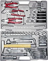 Набор слесарно-монтажного инструмента НИЗ АВТОМОБИЛИСТ-1 , сталь 40Х, 1/2 , в пластиковом кейсе, 42 предмета