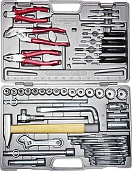 Набор слесарно-монтажного инструмента НИЗ ″АВТОМОБИЛИСТ-1″, сталь 40Х, 1/2″, в пластиковом кейсе, 42 предмета
