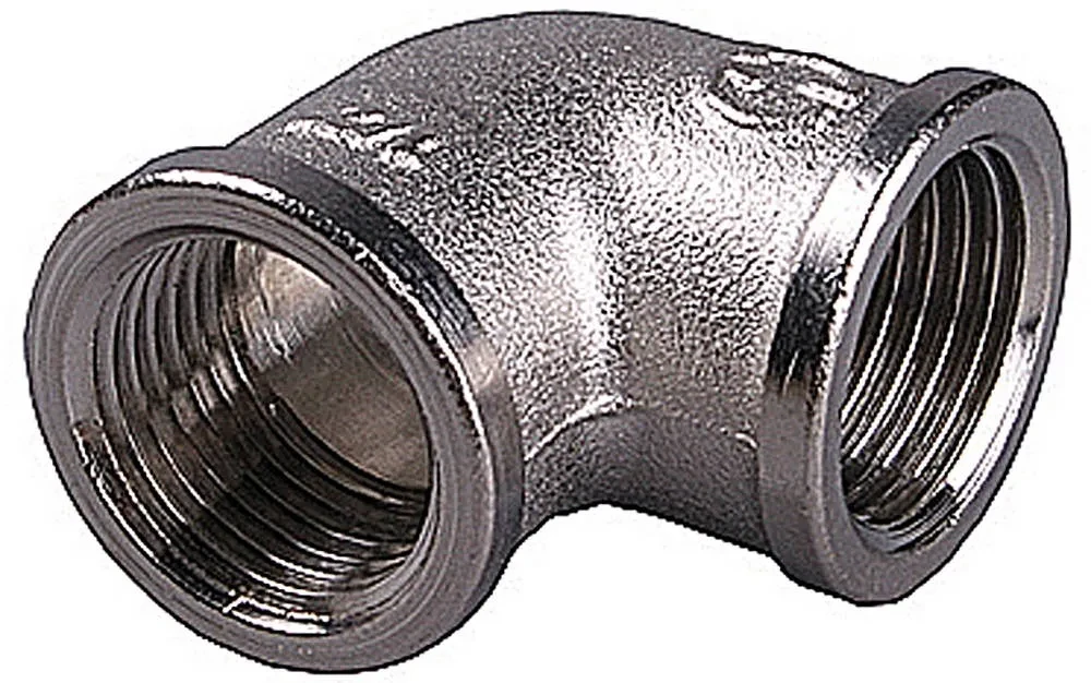 Уголок GENERAL FITTINGS никелированная латунь, г/г, 1/2 - фото 1 - id-p205303794