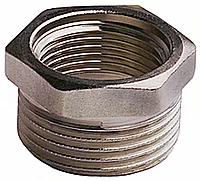 Футорка GENERAL FITTINGS никелированная латунь, 1/2 х 3/8