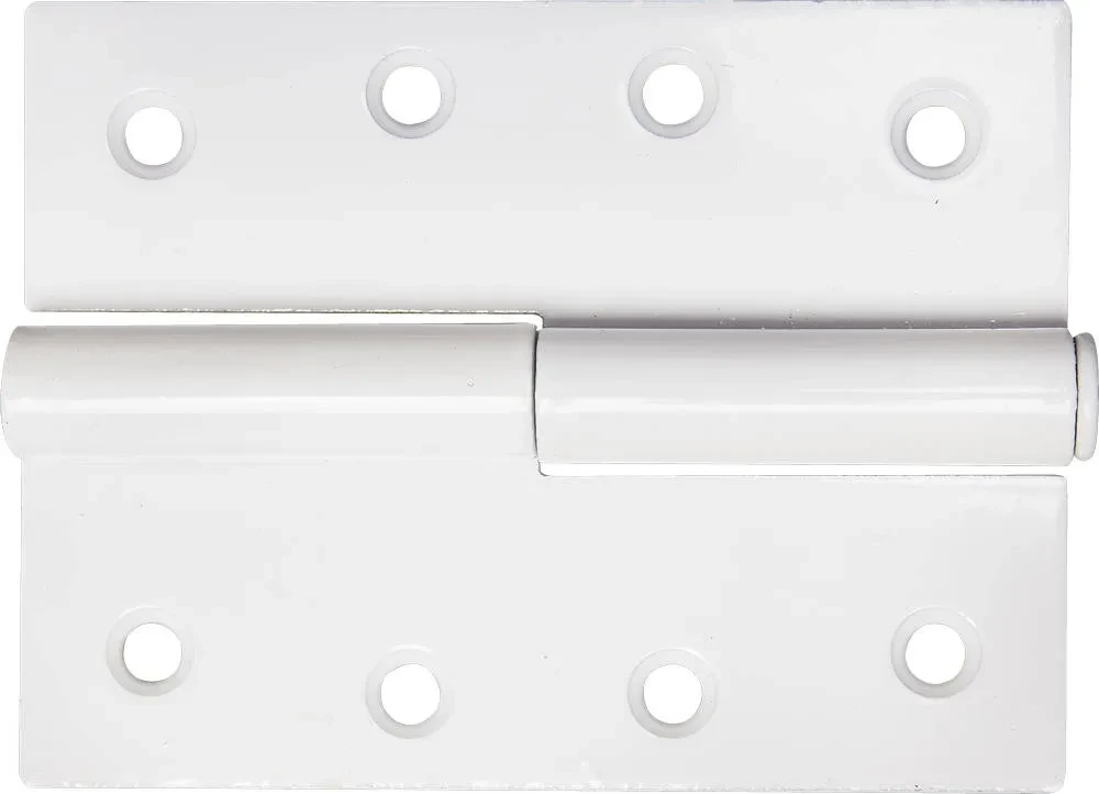 Петля дверная STAYER MASTER разъемная, цвет белый, левая, 100мм - фото 1 - id-p205310823