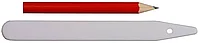 Набор меток-ориентиров GRINDA для засеянных грядок: 25 ярлыков (тип - полоска ) + карандаш, 125 мм