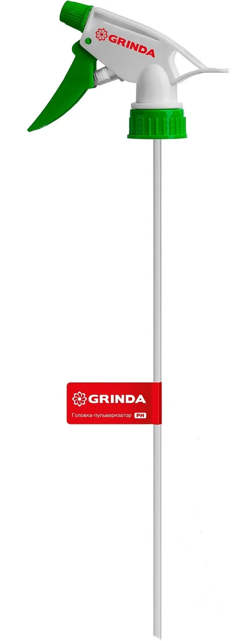 GRINDA PH головка-пульверизатор для пластиковых бутылок, цвет красный/белый - фото 1 - id-p205298011