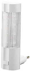 Светильник-ночник СВЕТОЗАР, 4 светодиода (LED), с выключателем, белый свет, 220В
