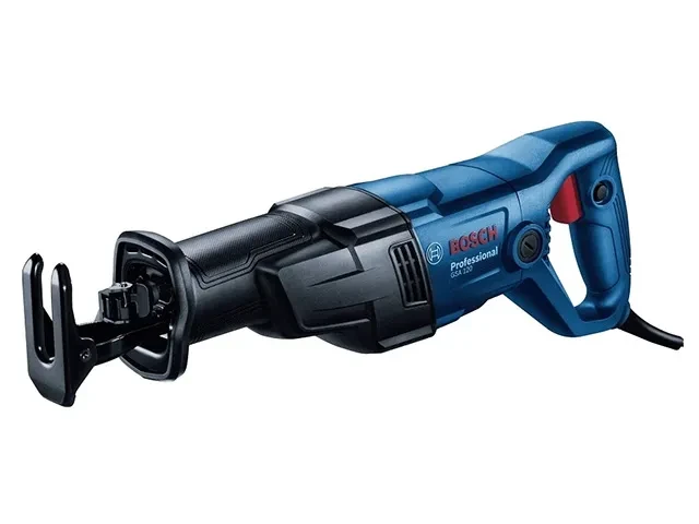 Сабельная пила BOSCH GSA 120 в кор. + 1 пильное полотно по металлу (1200 Вт, дерево до 220 мм, металл до 20 - фото 1 - id-p197868874