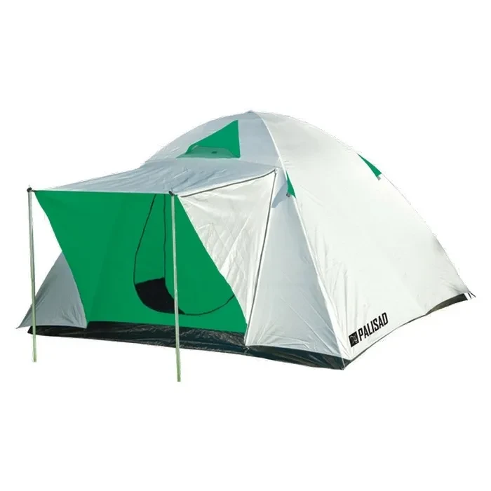 Палатка двухслойная трехместная 210 x 210 x 130 см, Camping Palisad - фото 1 - id-p197476972