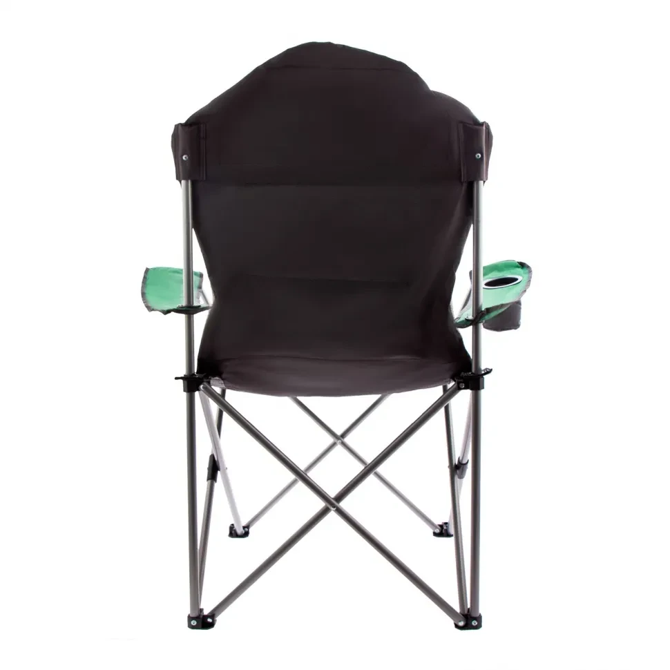 Кресло складное с подлокотниками и подстаканником, 60 х 60 х 110/92 см, Camping Palisad - фото 1 - id-p197476979
