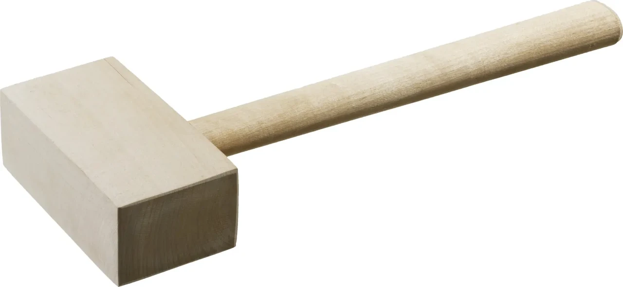 Деревянная прямоугольная киянка ЗУБР 330 г 70х50 мм - фото 1 - id-p205296023