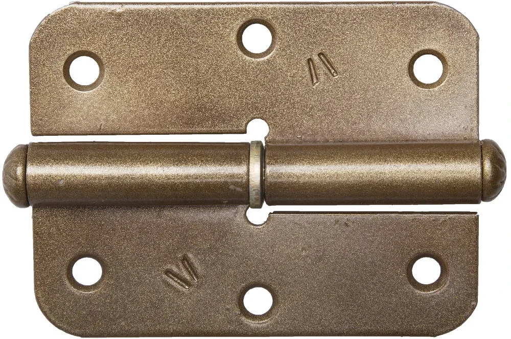 Петля накладная стальная ″ПН-85″, цвет бронзовый металлик, левая, 85мм