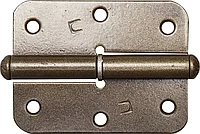 Петля накладная стальная ПН-85 , цвет бронзовый металлик, правая, 85мм