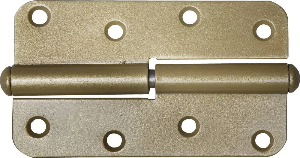 Петля накладная стальная ″ПН-110″, цвет бронзовый металлик, правая, 110мм