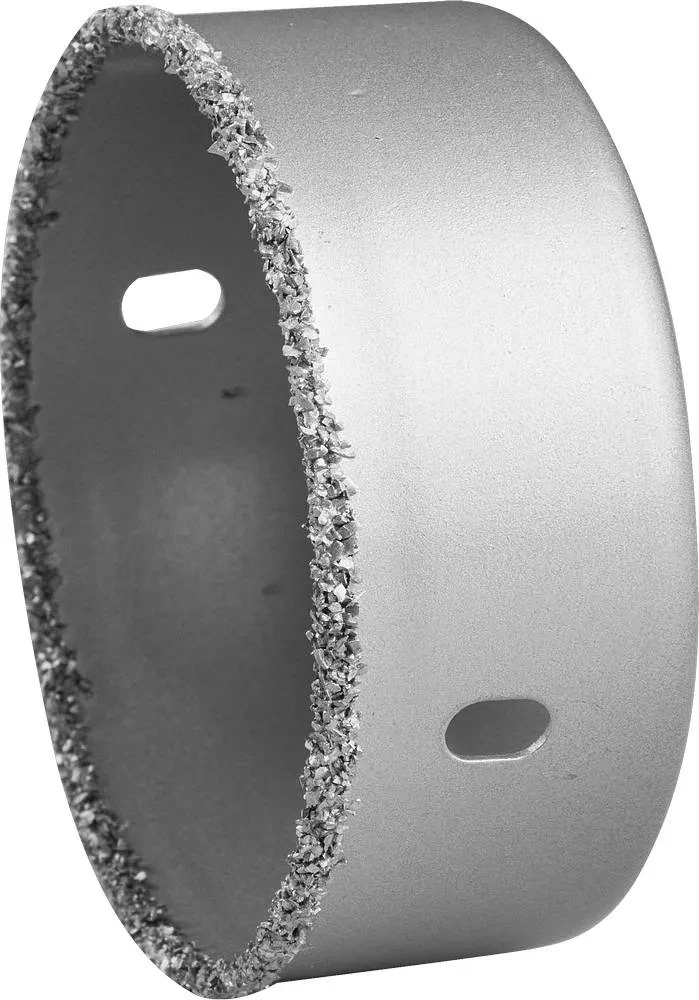 Коронка-чашка ЗУБР ЭКСПЕРТ с карбид-вольфрамовой крошкой, высота 25мм, 76мм - фото 1 - id-p205293047
