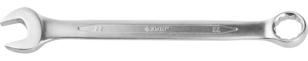 Комбинированный гаечный ключ 22 мм, ЗУБР - фото 1 - id-p205291870