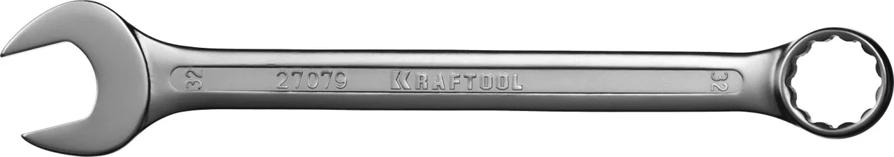 Комбинированный гаечный ключ 32 мм, KRAFTOOL - фото 1 - id-p205291878