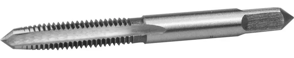 ЗУБР М6x1.0мм, метчик, сталь 9ХС, ручной - фото 1 - id-p205295397