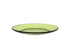 Тарелка десертная стеклянная, 190 мм, серия Lys Green, DURALEX (Франция)