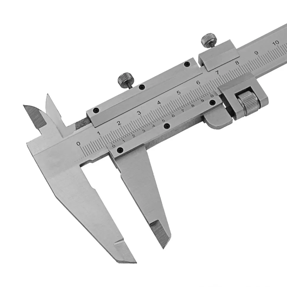 Штангенциркуль, 200 мм, цена деления 0.02 мм, металлический, с глубиномером Matrix