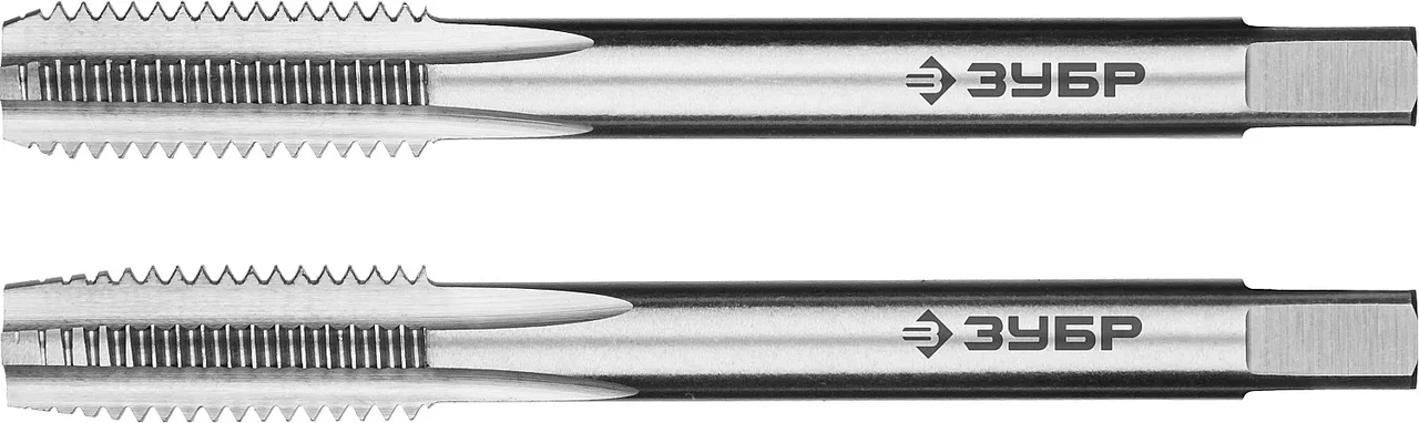 ЗУБР М8x1.25мм, комплект метчиков, сталь Р6М5, машинно-ручные - фото 1 - id-p205295434